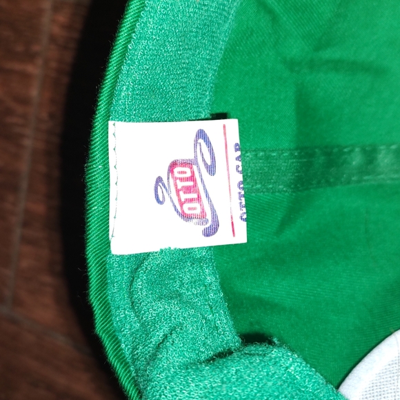 Vintage Len Busch Roses Green Adjustable Hat - Picture 8 of 9